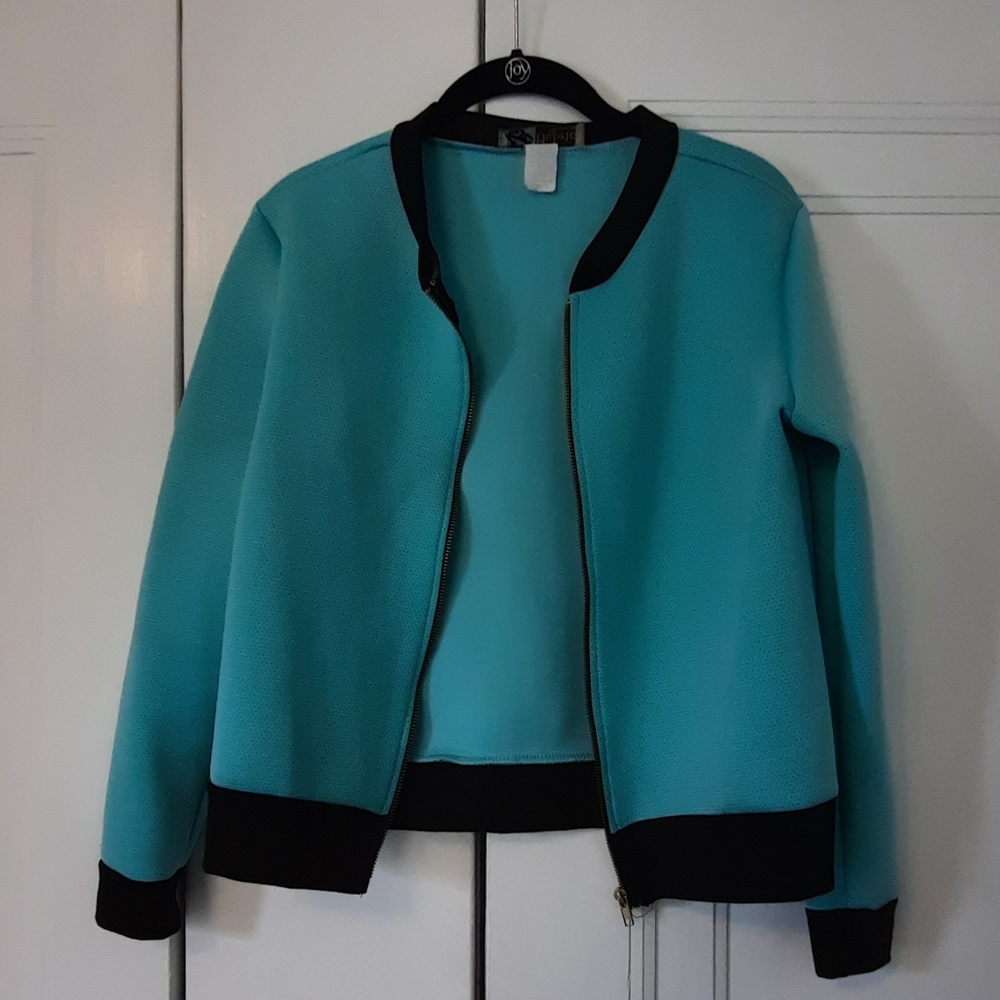 Mint green jacket